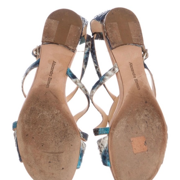 Alexandre Birman Python Sandals - Picture 5 of 5